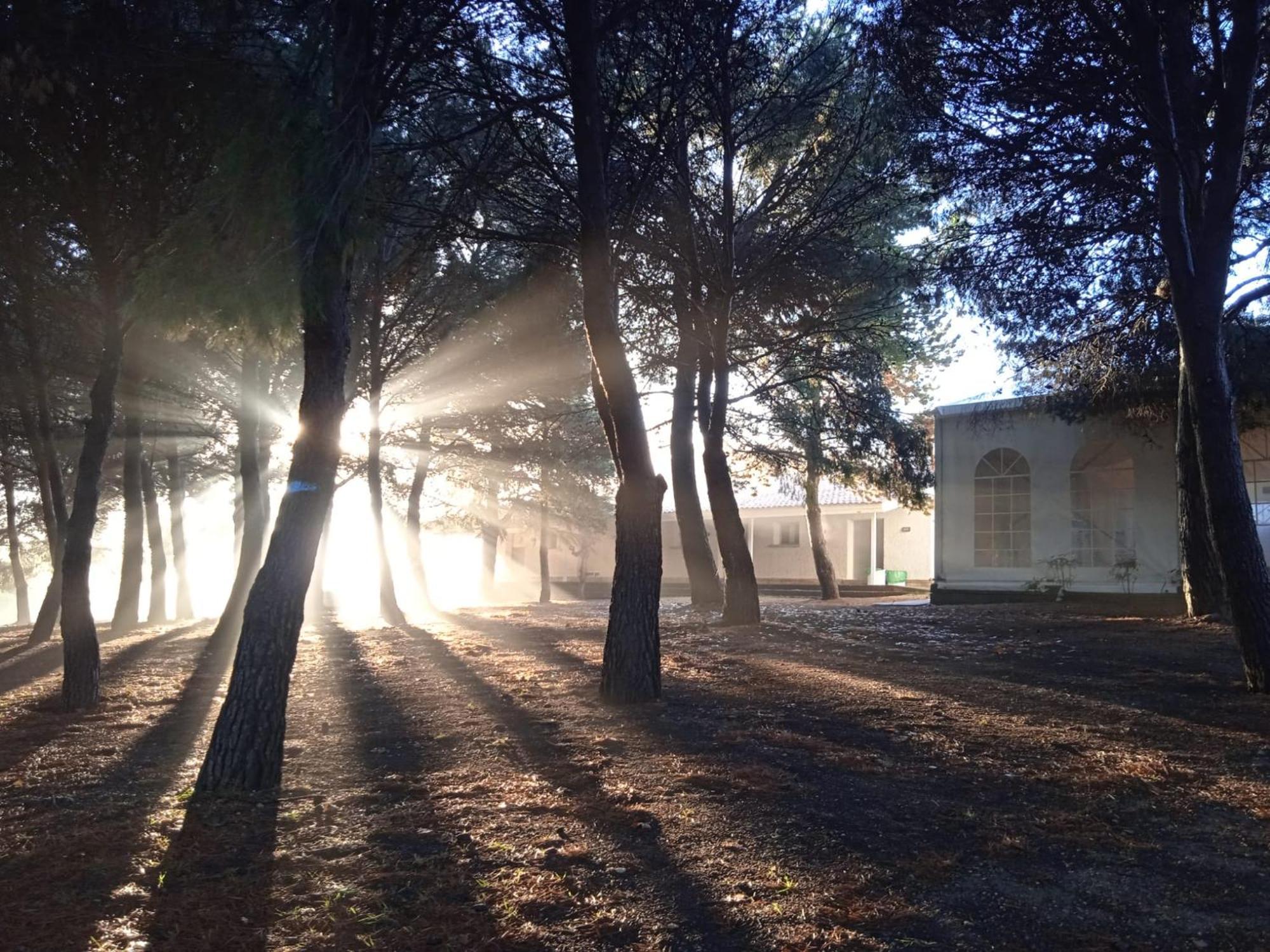 Albergue Zaragoza Camping Esterno foto